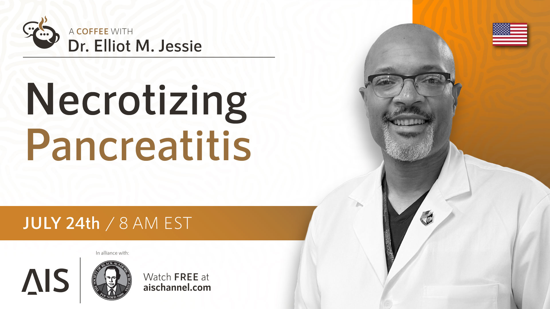 A Coffee with Dr. Elliot M. Jessie – Necrotizing Pancreatitis